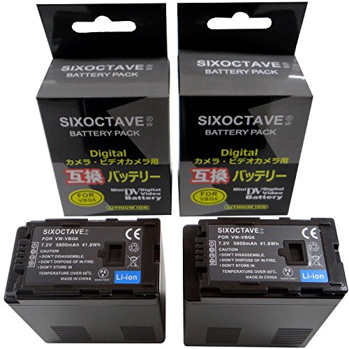 Amazon | str VW-VBG6-K/AG-BPS581 互換バッテリー 2個セット